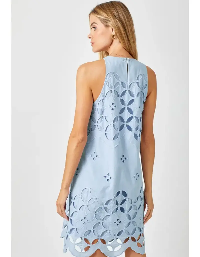 Halter Neck Lace Dress