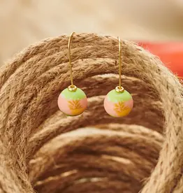 Palm Beach 12mm Single Bead Earrings