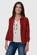 Frayed Hem Denim Jacket