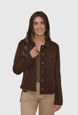 Frayed Hem Denim Jacket