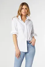 Meredith Button-Up Boyfriend Shirt