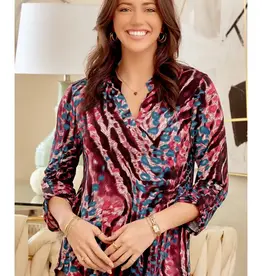 Multicolor Animal Print Top