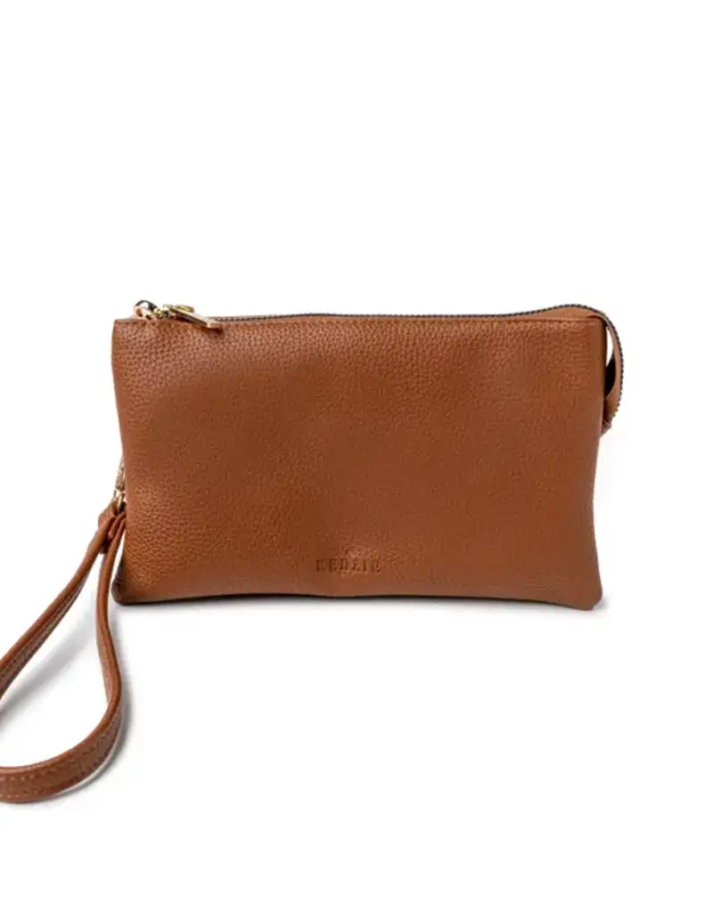 Kedzie Eclipse Convertible Wallet Crossbody - Chestnut