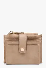Sam Mini Snap Wallet/Card Holder Sand