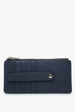 Saige Slim Card Holder Wallet Navy