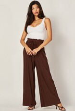 Tie Front Pleated Pant