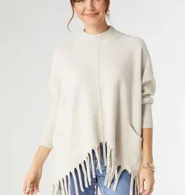Heavenly-Luxe Flowy MockNeck Sweater