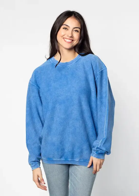 Soft Corded Sweatshirt