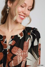 Abstract Printed Dress