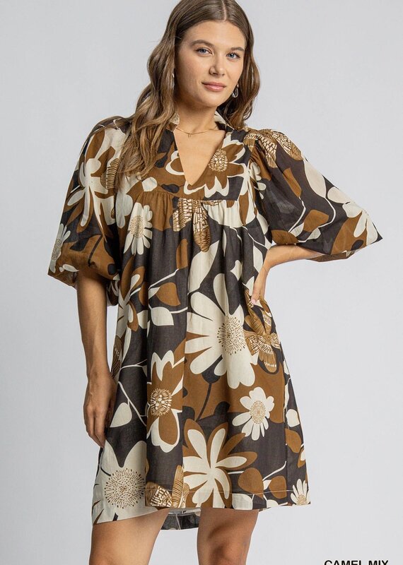 Floral Print Dress