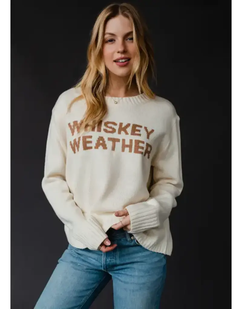 Whiskey Weather Sweater