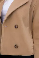 Double Breasted Crop Jacket