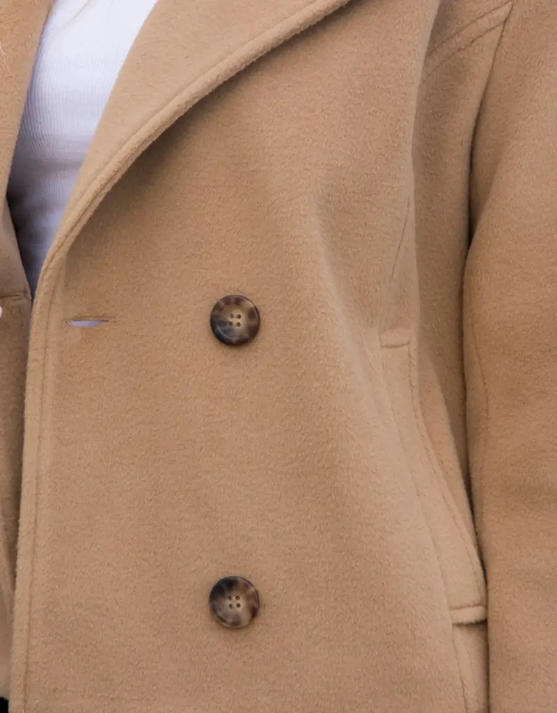 Double Breasted Crop Jacket