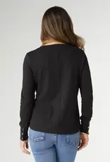 Alexis Super Soft Top with Snap Cuff