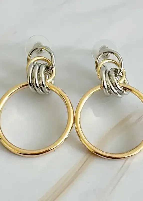 Knock On the Beauty Hoop Earrings