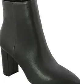 Women Block Heel Pointed Toe Ankle Booties