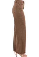 Chloe Frayed Wide Leg Jean