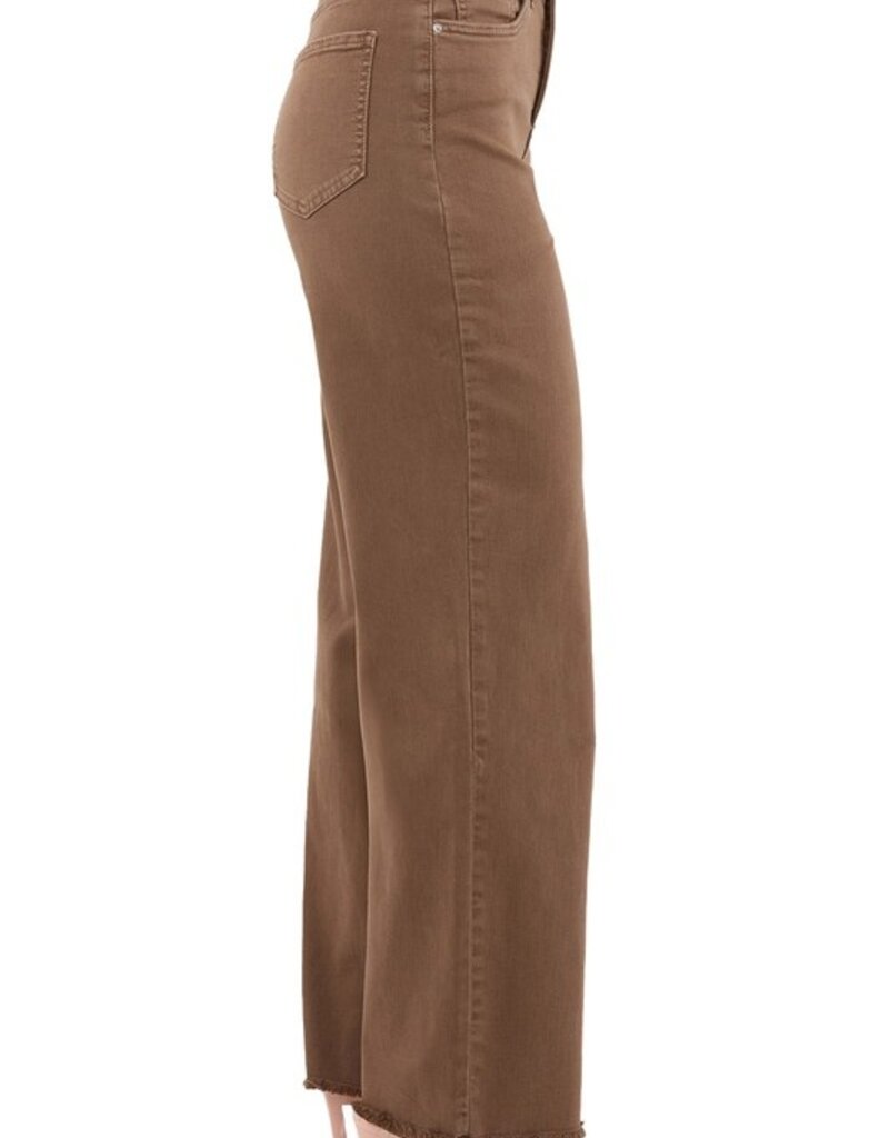 Chloe Frayed Wide Leg Jean