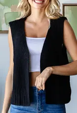 Knit Vest Cardigan