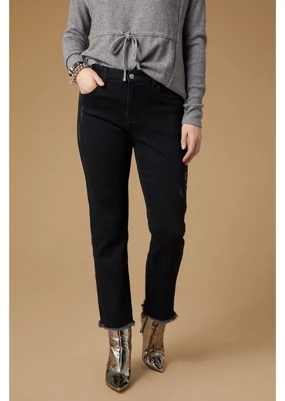 Everstretch Straight Ankle with Raw Bottom