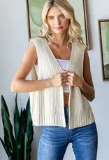 Knit Vest Cardigan