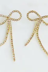 Adorable Shine Bow Earrings