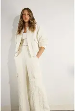 Embossed Bomber Jacket