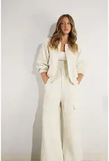 Embossed Bomber Jacket