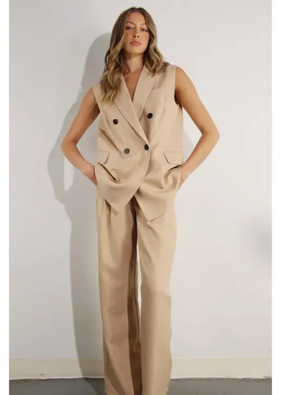 Vest & Pant Suit Set