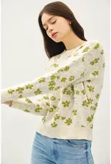 Spring Flower Lightweight Sweater