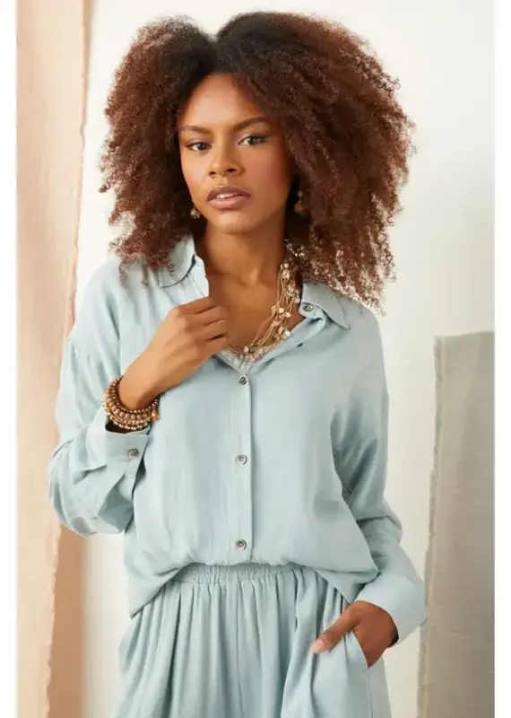 Sirine Soft Button Down Top