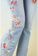 Everstretch Flare with Embroidery