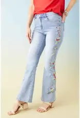 Everstretch Flare with Embroidery