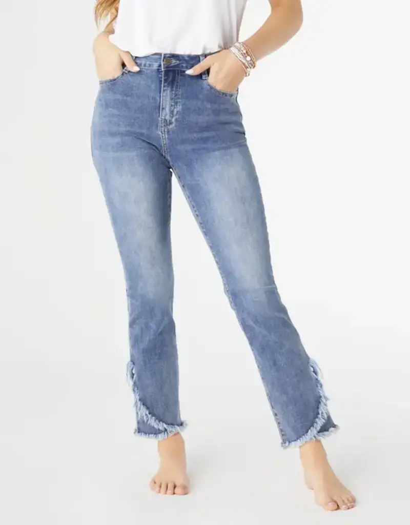 Everstretch Straight Leg Ankle with Crossover Fringe