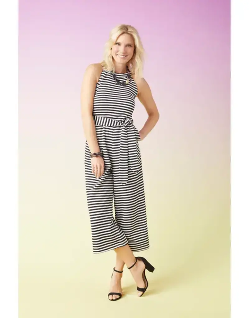 Taya Striped Jumpsuit
