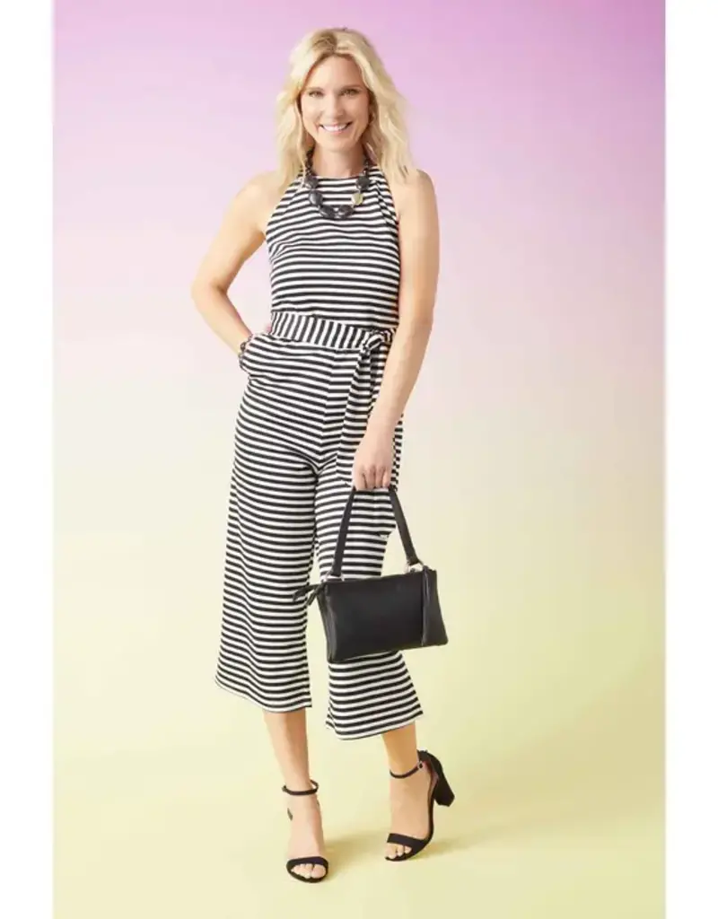 Taya Striped Jumpsuit