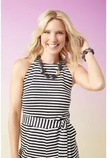 Taya Striped Jumpsuit
