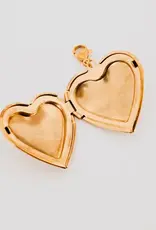 Lovestruck Heart Locket - Gold - Waterproof