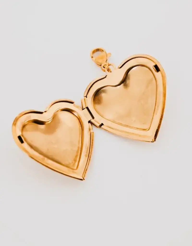 Lovestruck Heart Locket - Gold - Waterproof