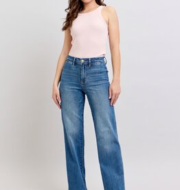 Judy Blue HW Contrast Thread Straight