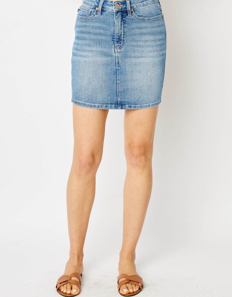 Judy Blue HW Tummy Control Skirt
