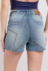 Judy Blue HW Star Seam Detail Shorts