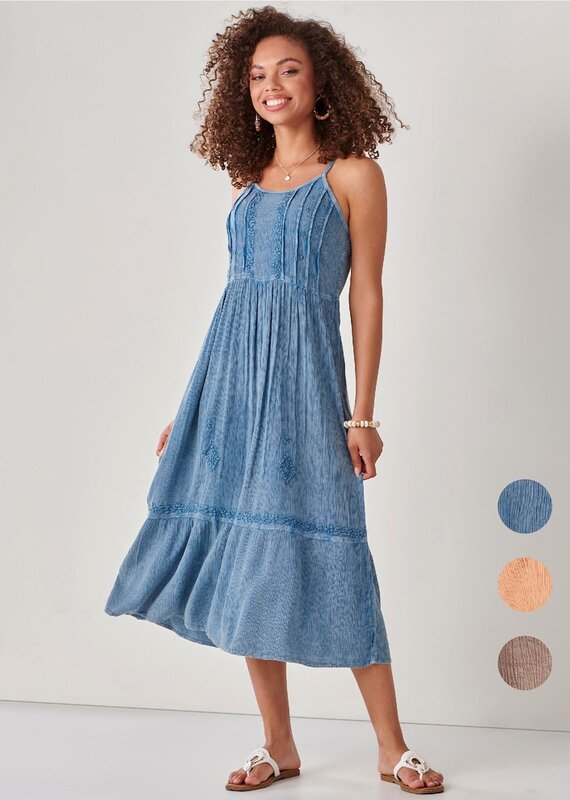 Wildflower Crepe Dress