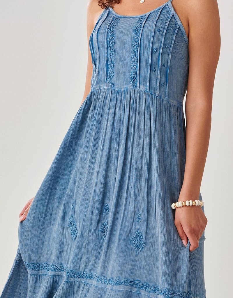 Wildflower Crepe Dress