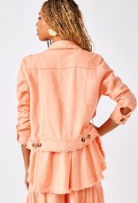 Relaxed Linen Blend Jacket