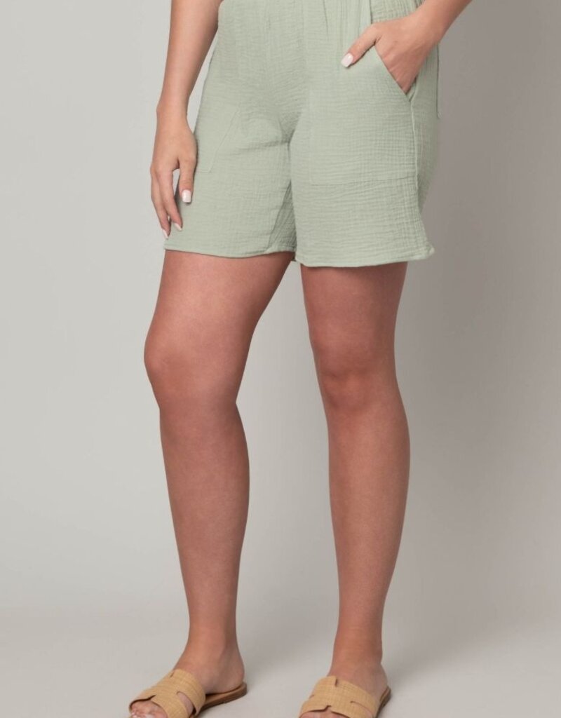 Busy Day Gauze Short