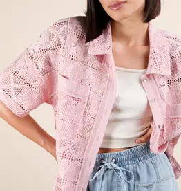 Over The Top Crocheted Shirt