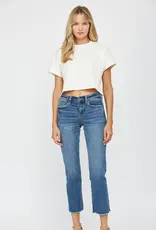 Freestyle Mid Rise Crop Jean