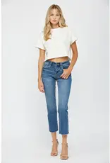 Freestyle Mid Rise Crop Jean