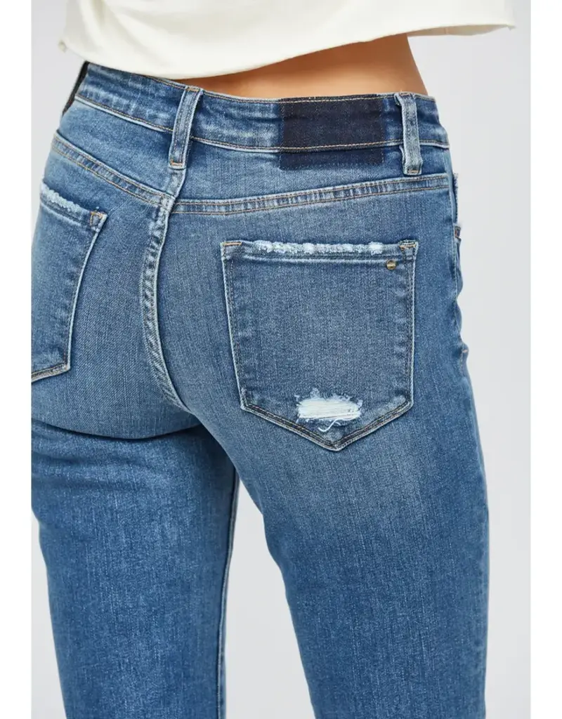 Freestyle Mid Rise Crop Jean
